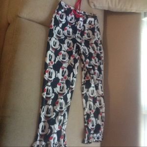 NWOT Mickey Mouse pajama bottoms by Disney Size M